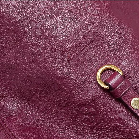 Louis Vuitton Monogram Implant Citadin PM Oror Tote Bag Shoulder Bag Purple - Picture 8 of 9